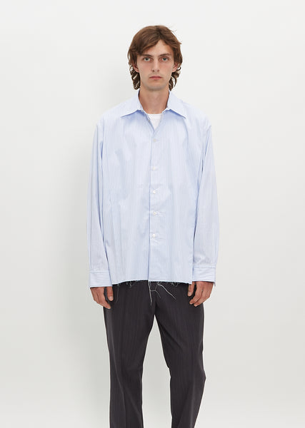 Pocket Shirt — Blue/White Stripe - XS / Blue/White Stripe