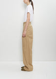 Cotton Portias Pants — Beige