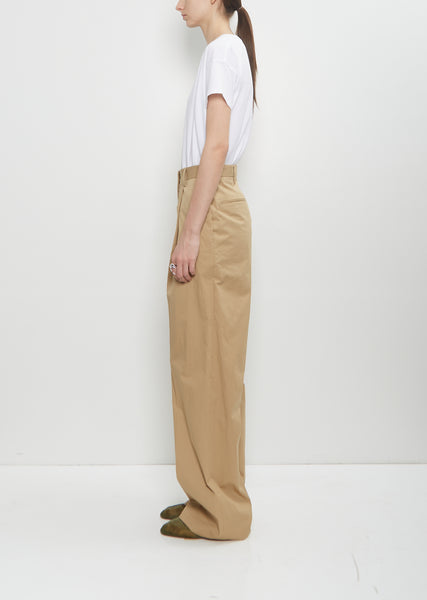 ●Sienne● Berni Washing Cotton Pants Beige S4SPT048 ○Sienne○ Berni Washing Cotton Pants Beige S4SPT048