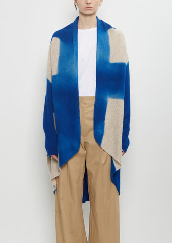 Cashmere Seamless Upside-Down Cape