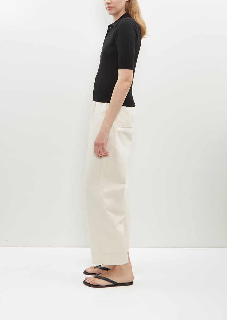 Wide Jean Trousers