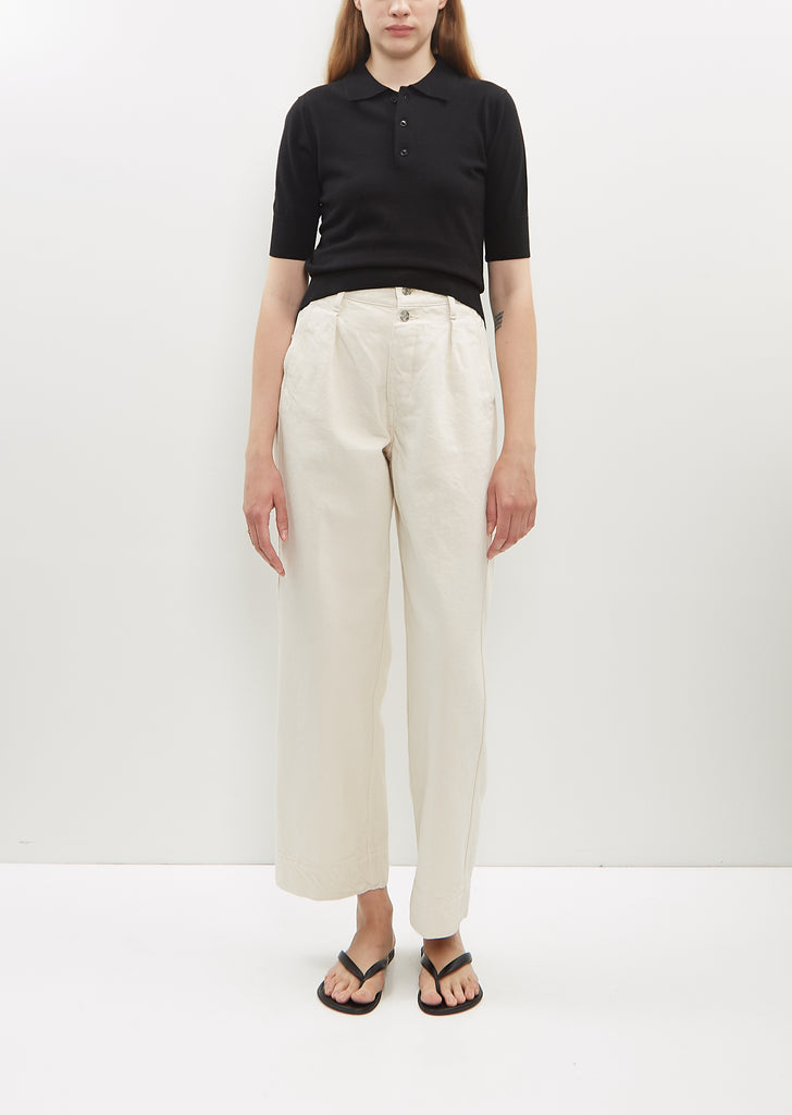 Wide Jean Trousers