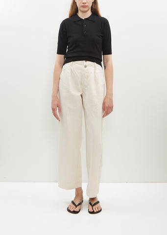 Wide Jean Trousers