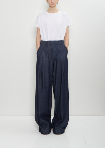 Cotton Denim Pila Pants