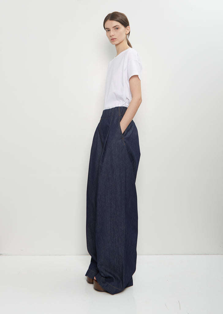 Cotton Denim Pila Pants