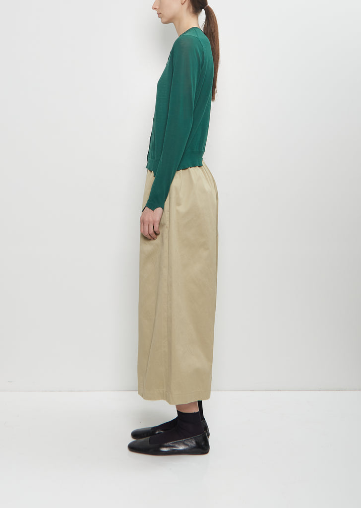 Knitted Cotton Cardigan