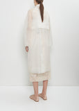 Silk Carnations Car Coat