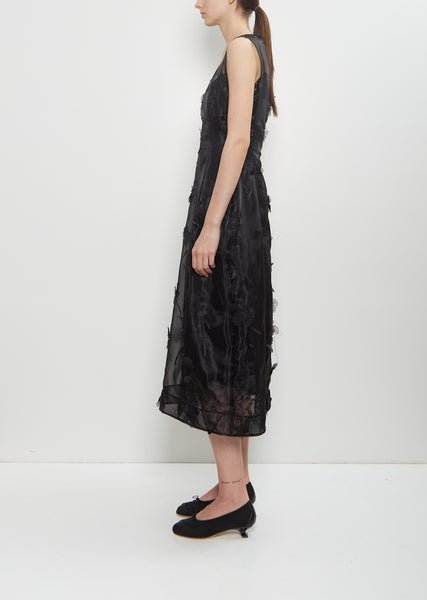 Organza Balconette Detail Dress – La Garçonne