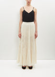 Crinkled Plissé Skirt