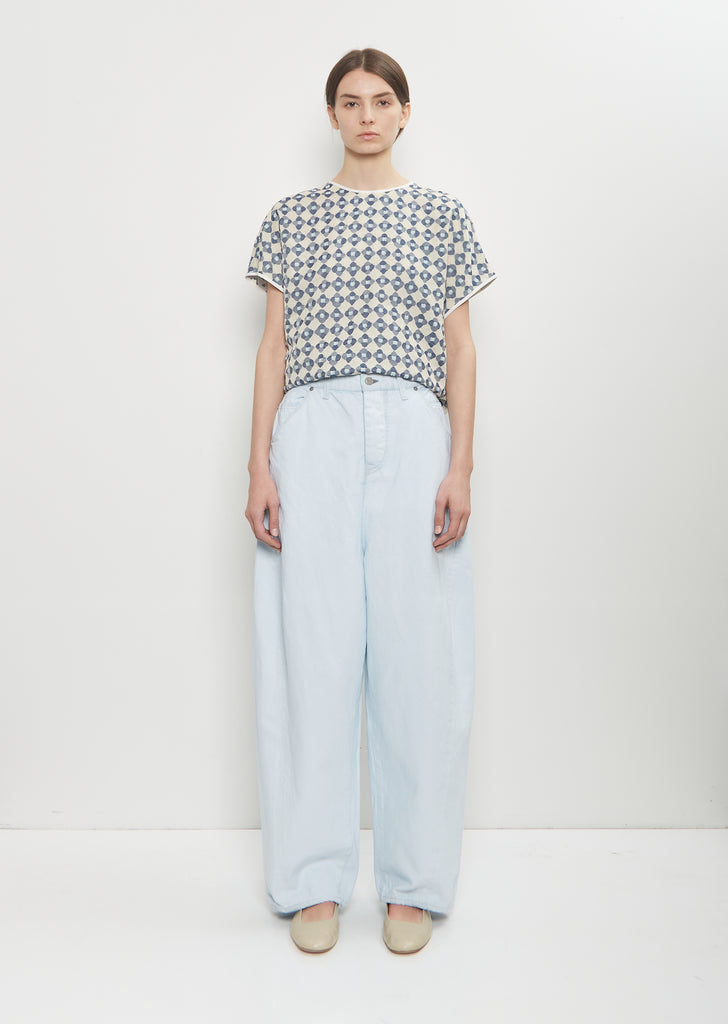 Always Cotton Linen Wide Denim