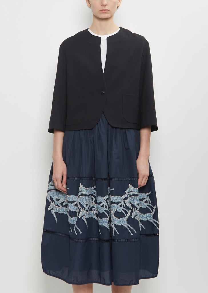 Deep Shadow Wool Jacket