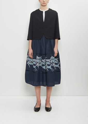 Papurikko Cotton Silk Skirt