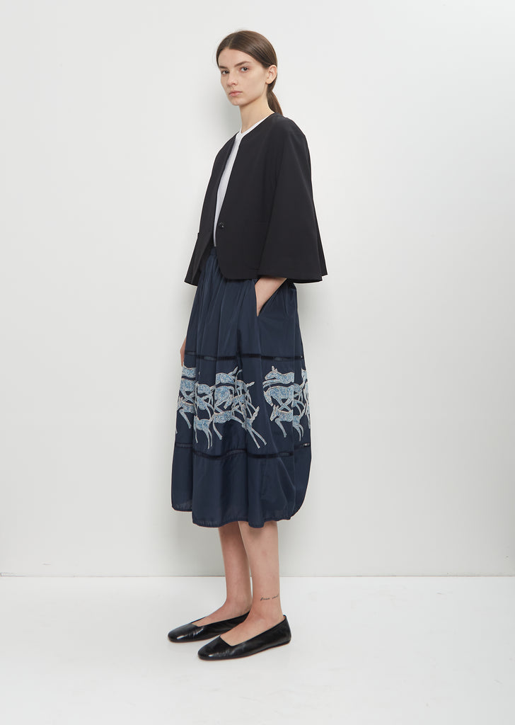 Deep Shadow Wool Jacket