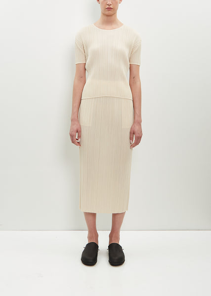 【極美品】Pleats please ロングジレ New Colorful Basics 3 Skirt – La Garçonne