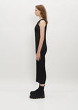 Pleated Sleeveless Dress