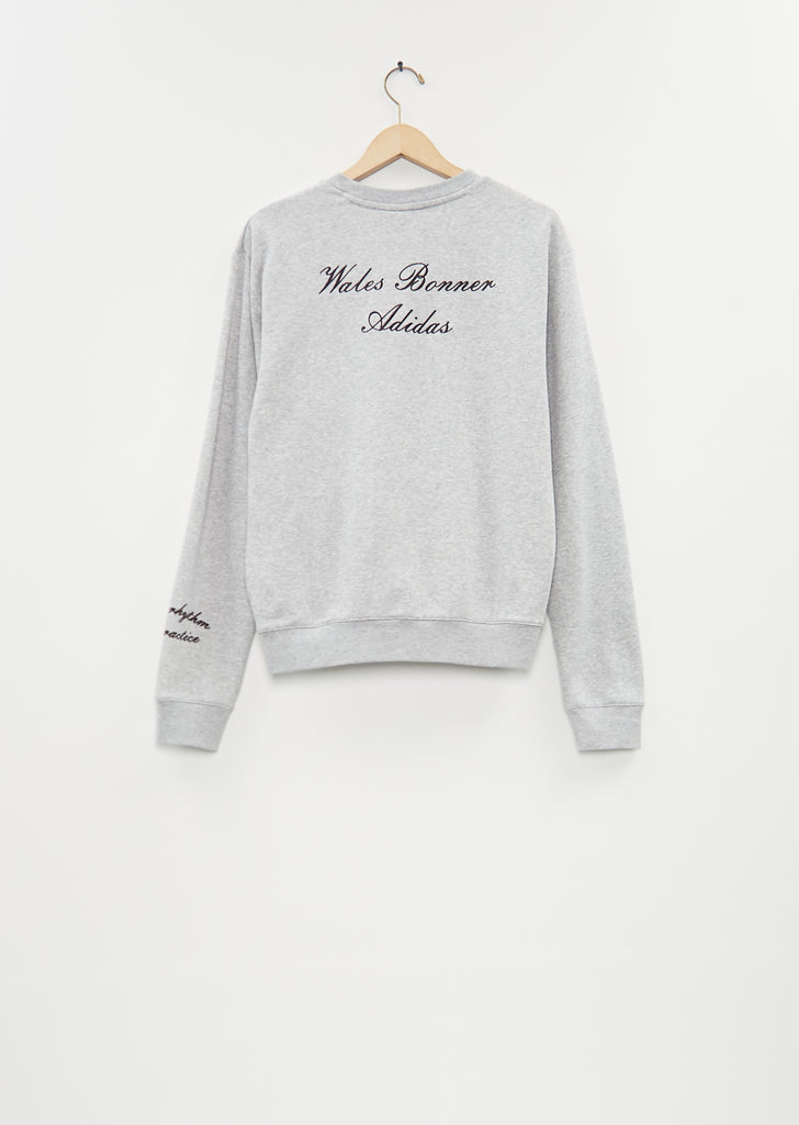 WB Long Sleeve Graphic Crew Top