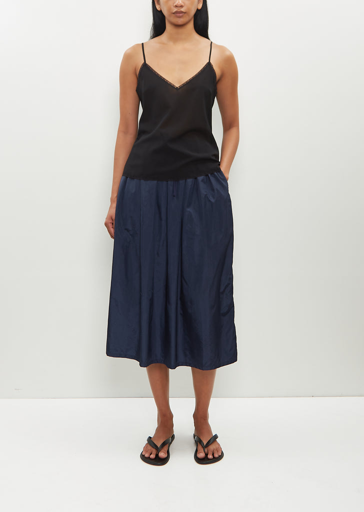 V-Neck Camisole — Black
