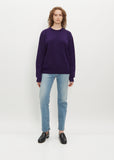 Slouchy Wool & Cashmere Crewneck