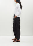 Long Sleeve Mini Boy T-Shirt — Optic White