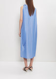 Bow Technical Cotton Dress