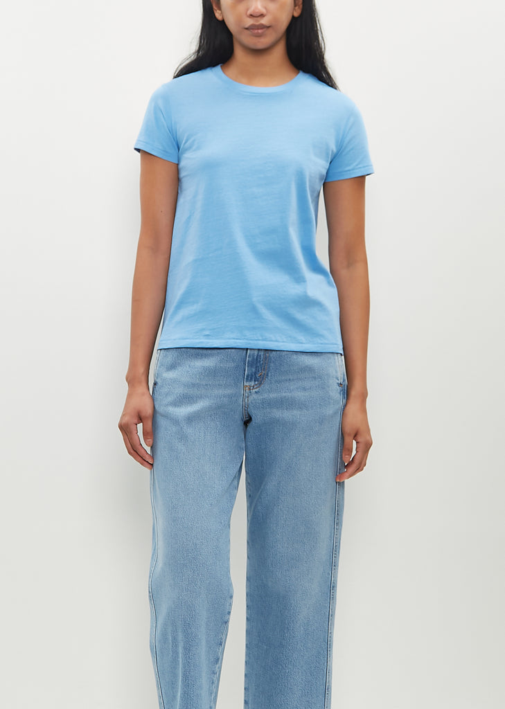 Mini Boy Tee — Lake Blue