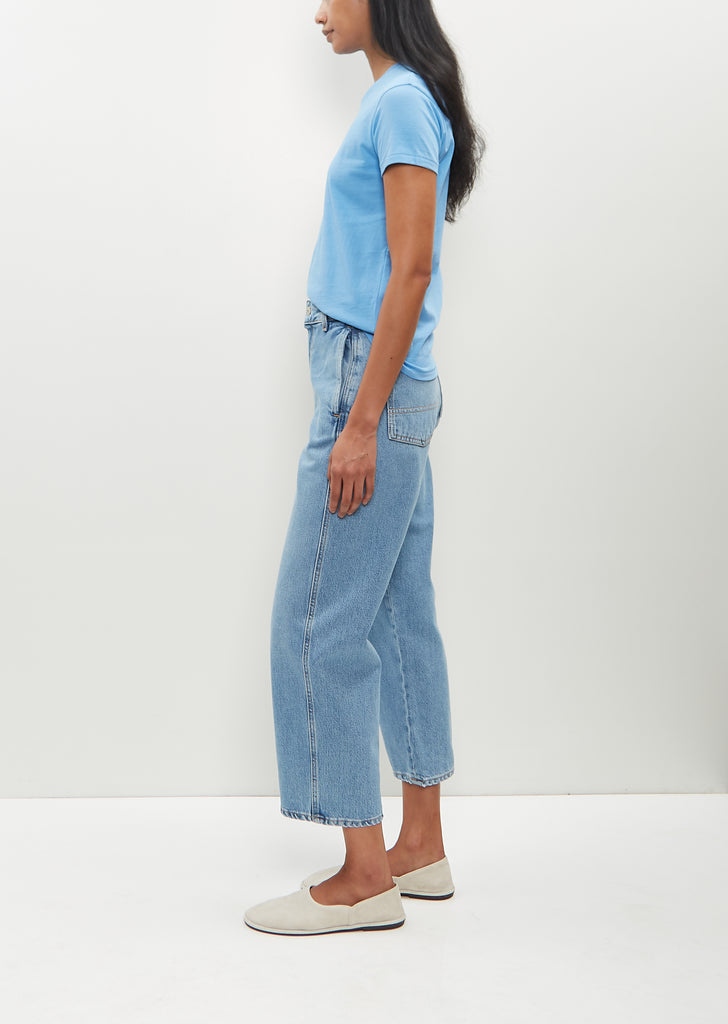 Mini Boy Tee — Lake Blue