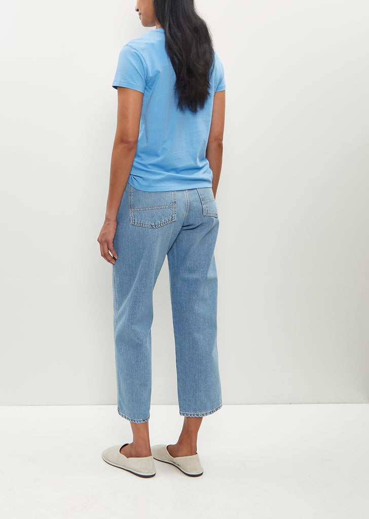 Mini Boy Tee — Lake Blue
