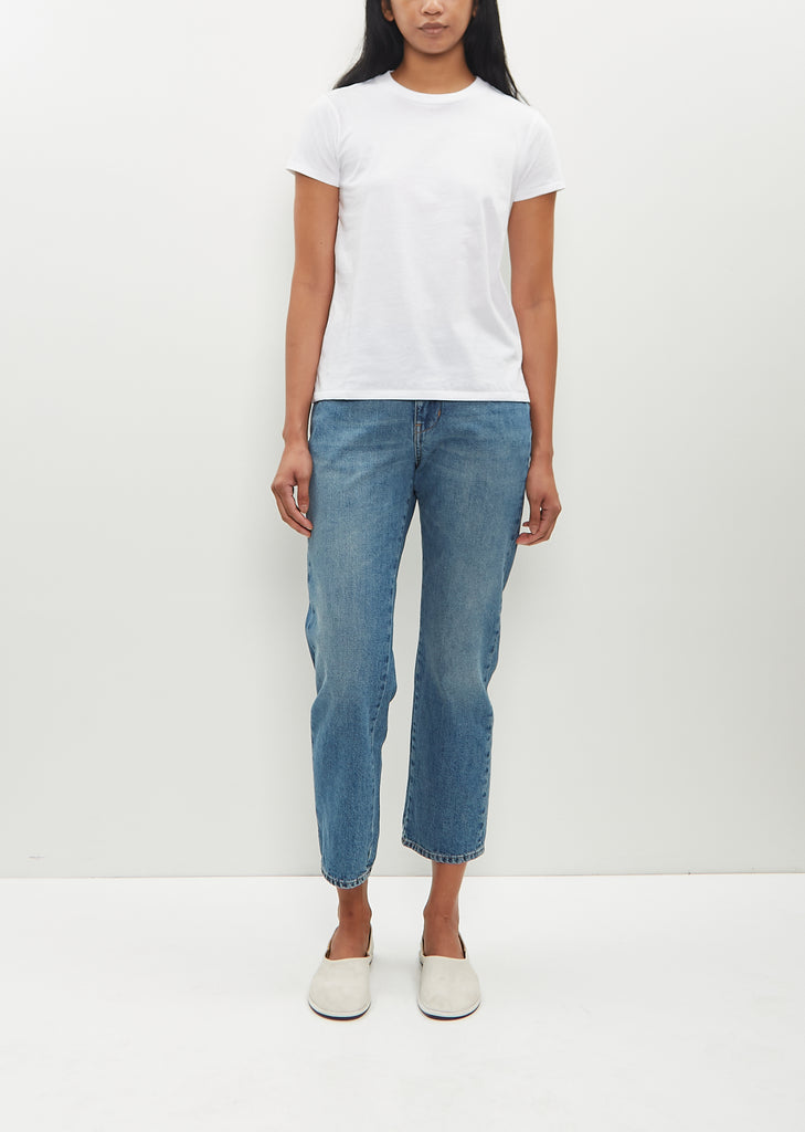 Mini Boy Tee — Optic White