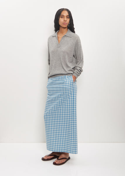 トップス hayakyo07AURALEE 21SS LIGHT SILK Feb2021Session17558_TMHILHPS20