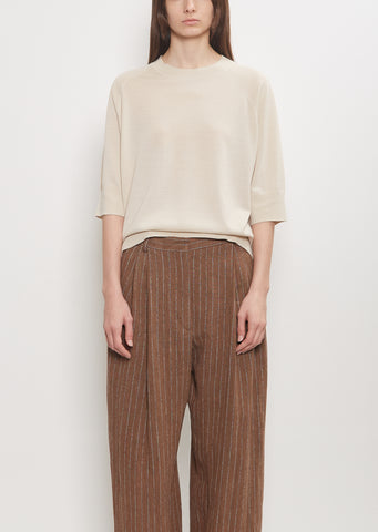 Merino Wool Tuan Sweater — Ecru