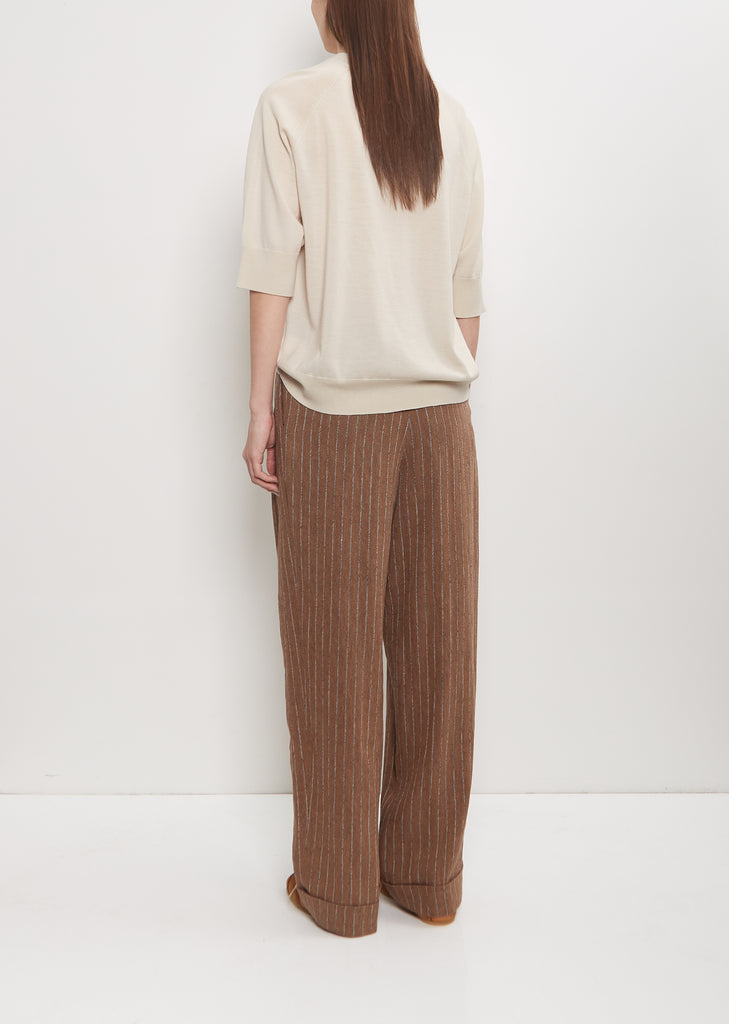 Merino Wool Tuan Sweater — Ecru