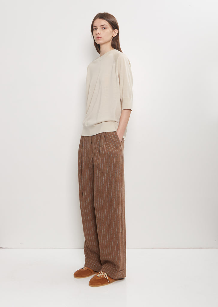 Merino Wool Tuan Sweater — Ecru
