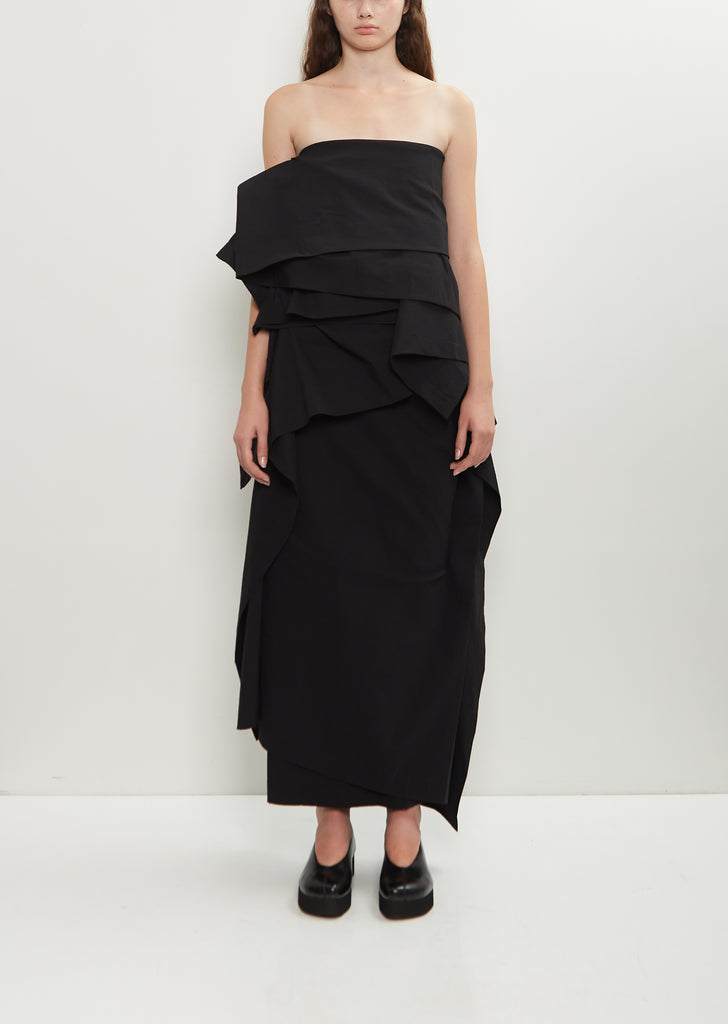 Washi Paper Collapsing Sculpture Skirt