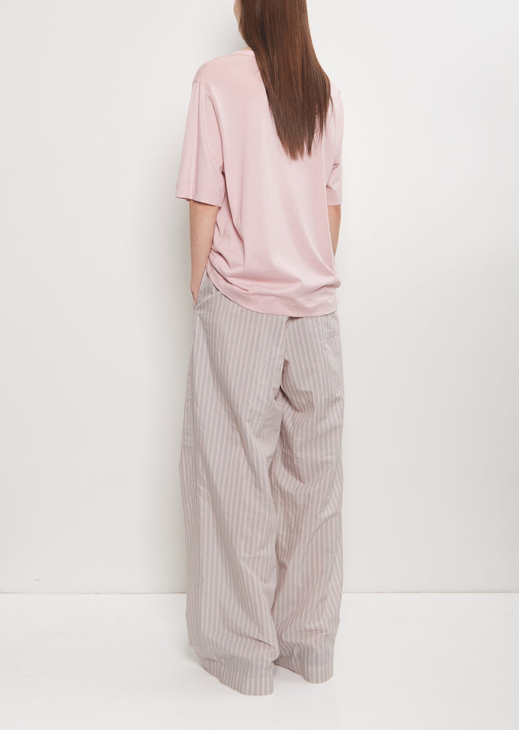 Cotton Hatro Short Sleeve T-Shirt — Light Pink