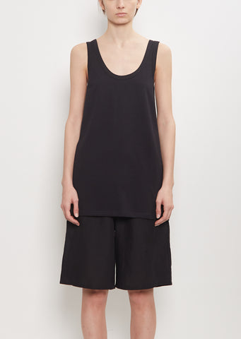 Organic Cotton Tank — Black