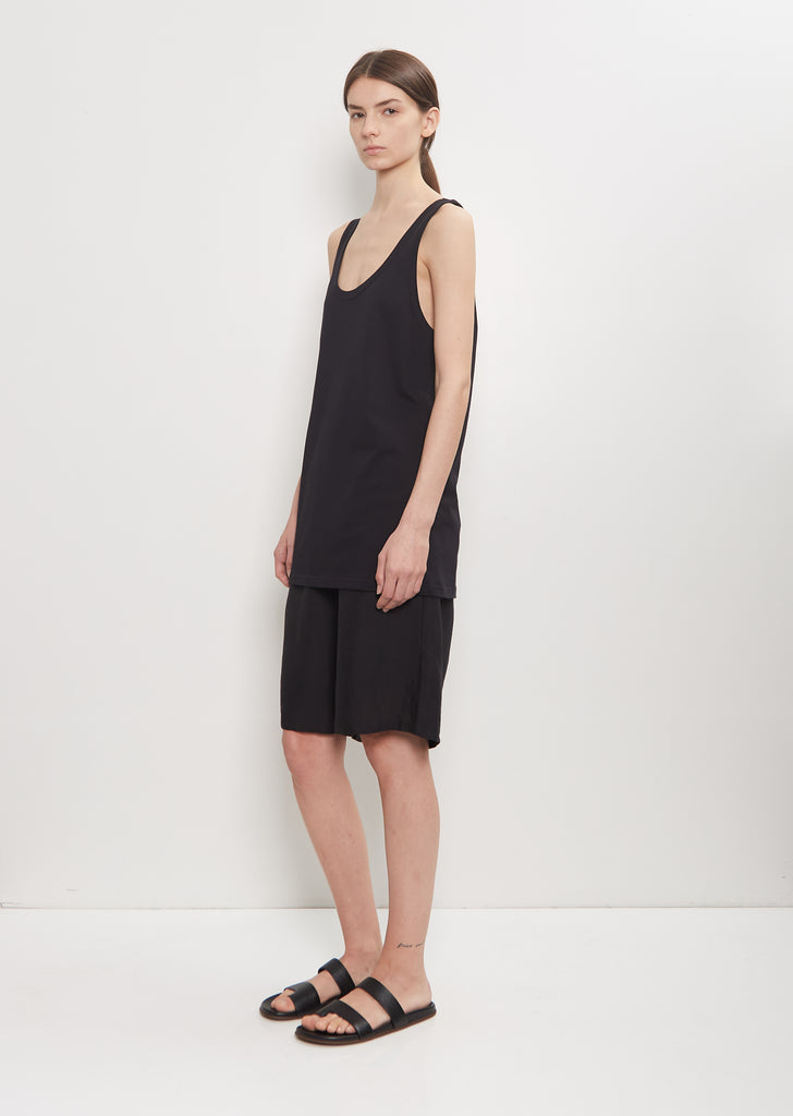 Organic Cotton Tank — Black