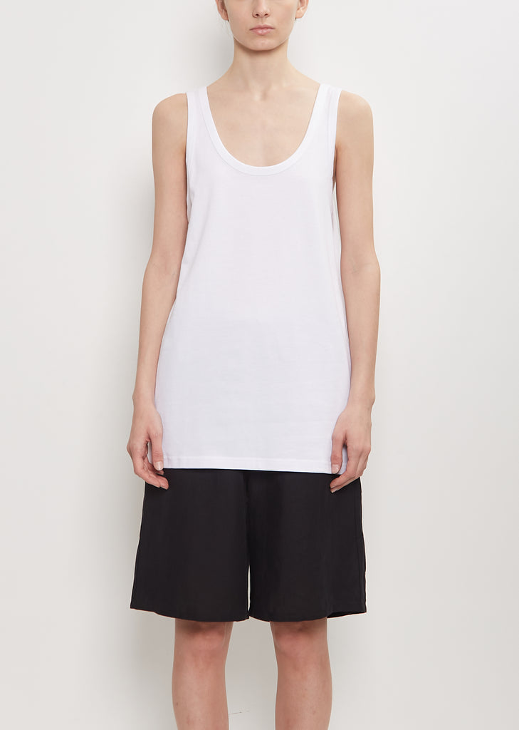 Organic Cotton Tank — White