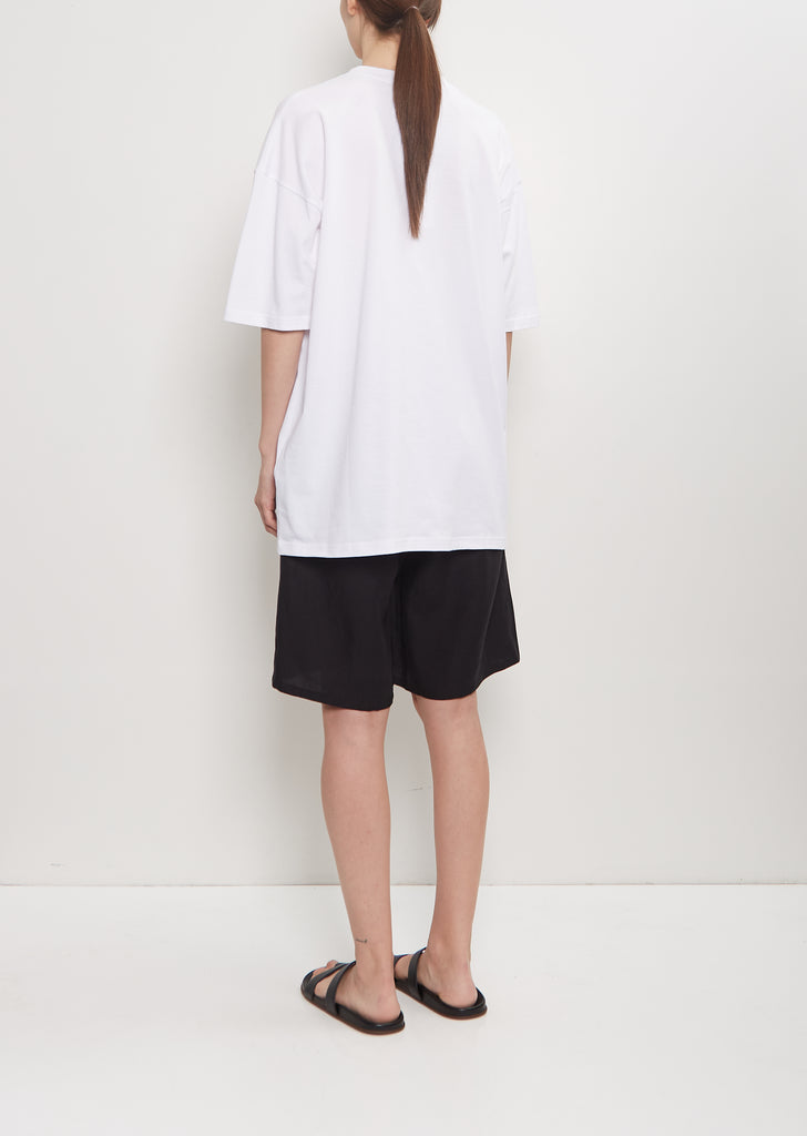 Organic Cotton Oversized T-Shirt — White