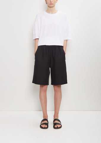 Linen Pull-On Shorts