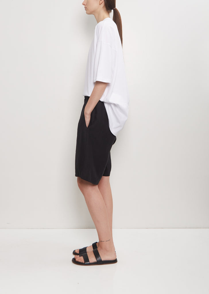 Linen Pull-On Shorts