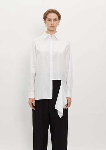 Slash Cotton Blouse