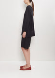 Organic Cotton Longsleeve Tee — Black