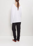 Organic Cotton Longsleeve Tee — White