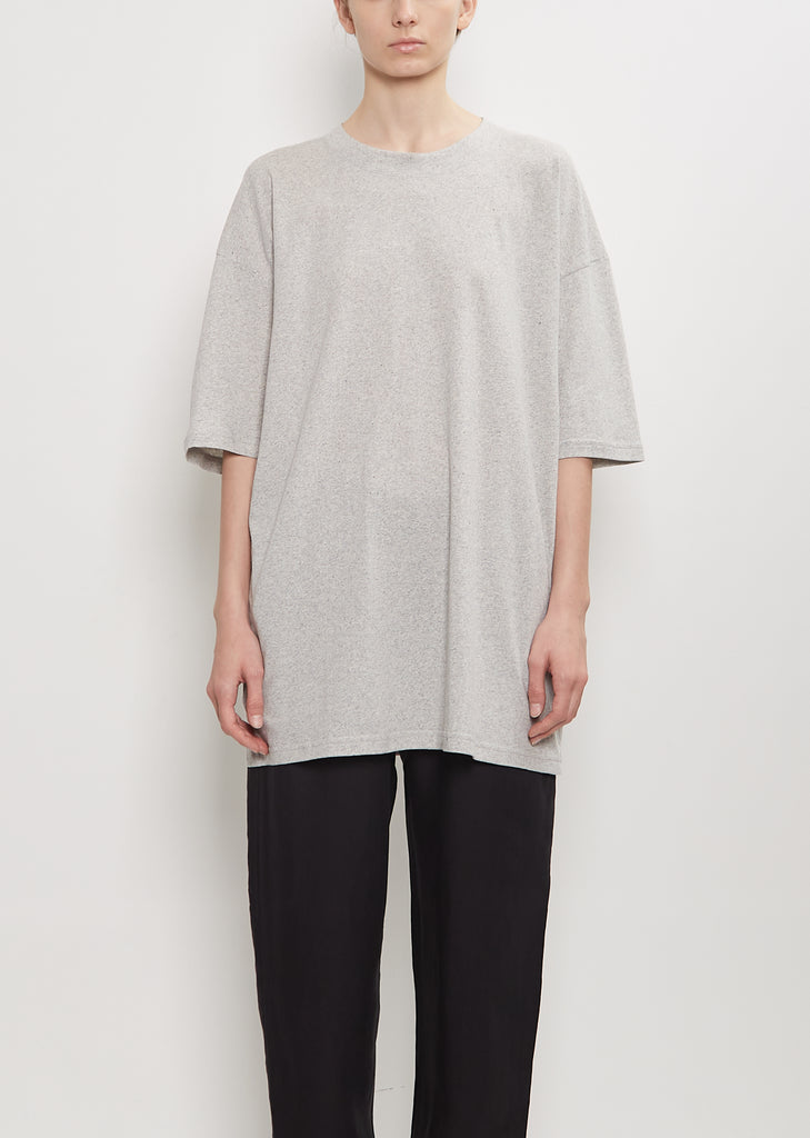 Organic Cotton Oversized T-Shirt — Grey