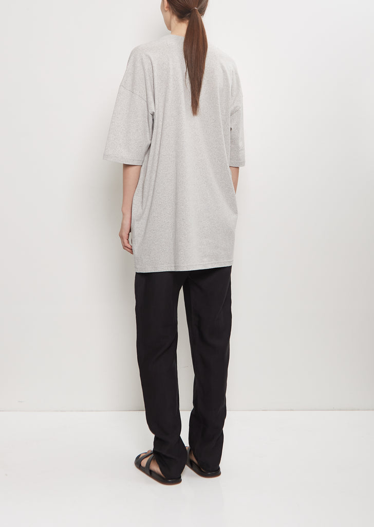 Organic Cotton Oversized T-Shirt — Grey