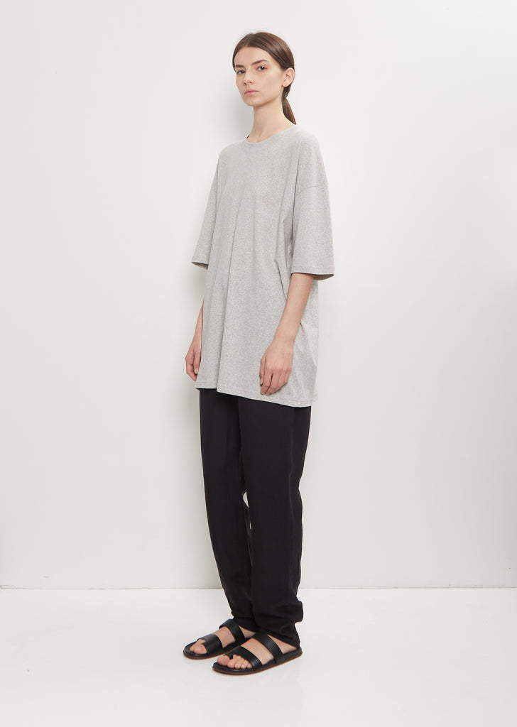Organic Cotton Oversized T-Shirt — Grey