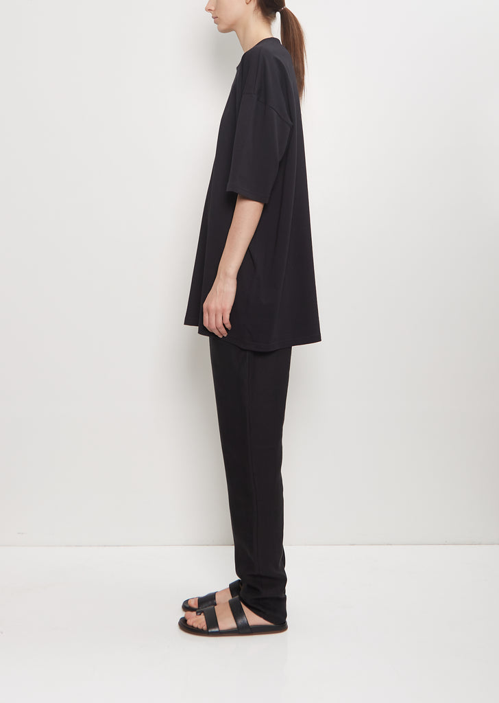Organic Cotton Oversized T-Shirt — Black