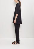 Organic Cotton Oversized T-Shirt — Black