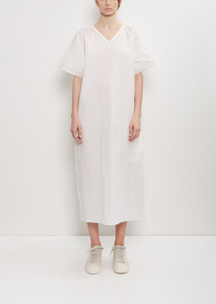 Disa Cotton V-Neck Dress