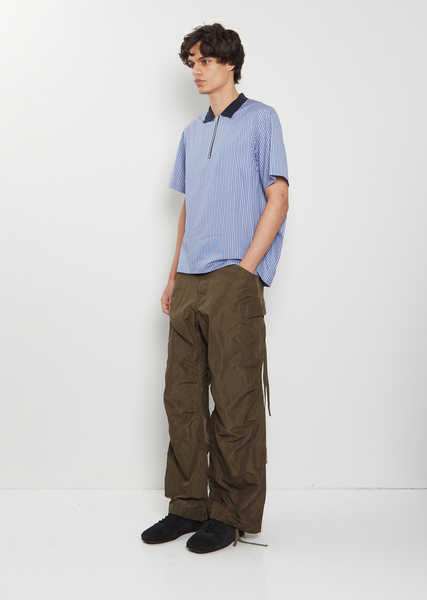 sacai Matelasse Twill Pants 2 パープル Treated Nylon Twill Pants – La Garçonne